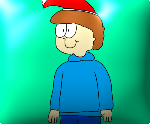 Jon Arbuckle with Christmas hat by Dariusman143