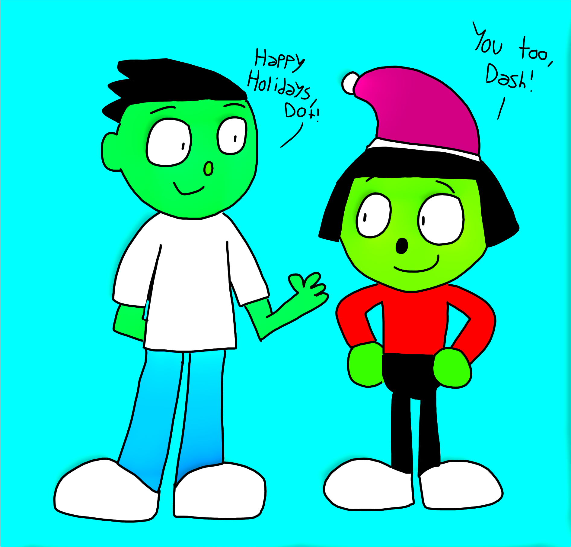 merry christmas from dash and dot by Dariusman143