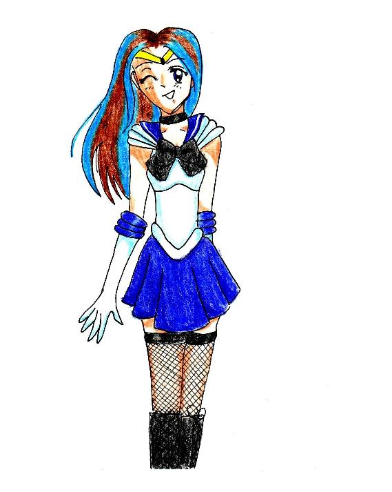 me as a sailor scout by DarkAnGel