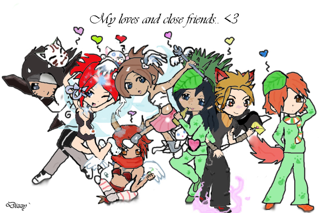 GaiaOnline Characters. &lt;3 by DarkDragon11