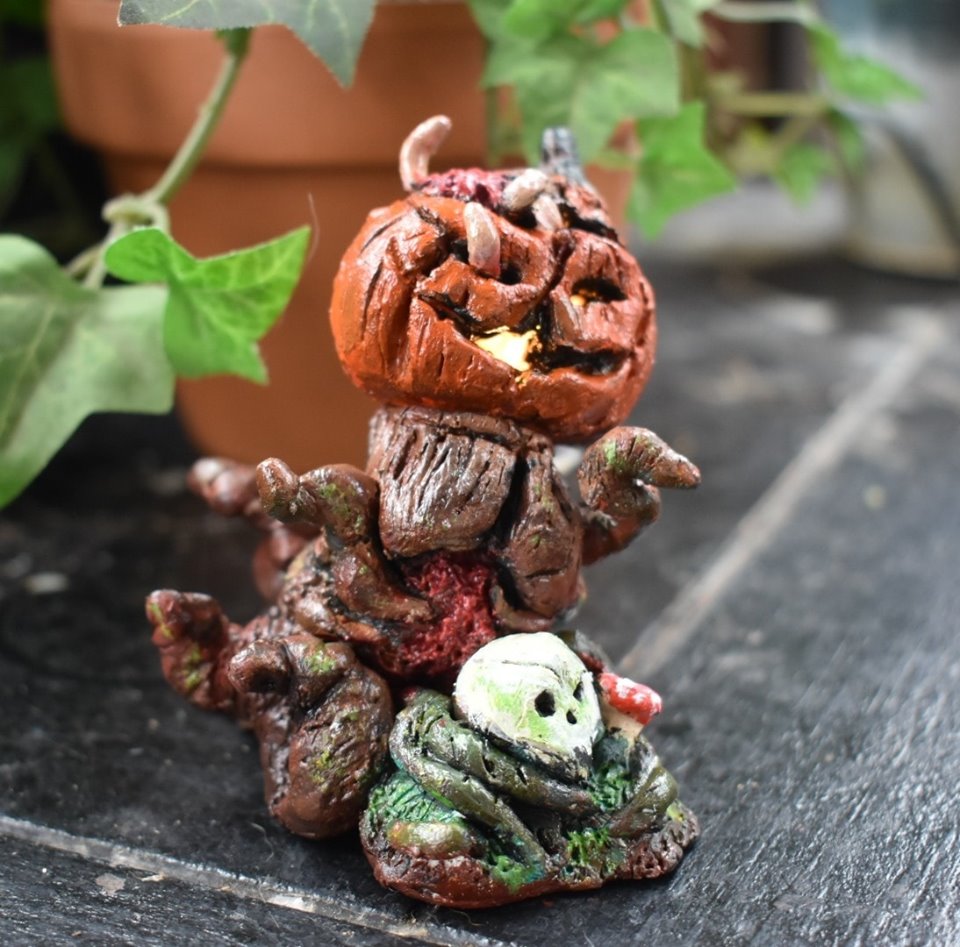 Pumpkin Clay Model by DarkDragon11