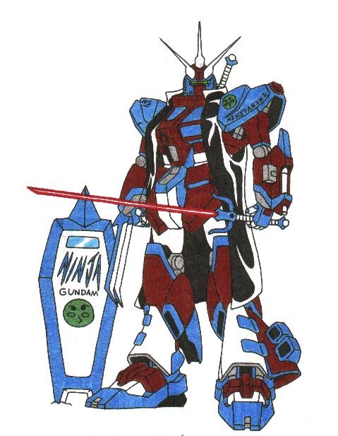 Nikitariki, ATMS-X107 NG (Ninja Gundam) by DarkFangDragon