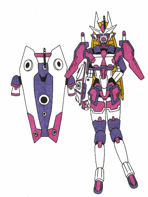 Reikori, ATMS-X108 SG (Shield Gundam) by DarkFangDragon