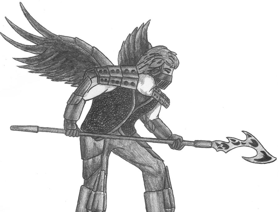 Angel of Longarm by DarkFangDragon