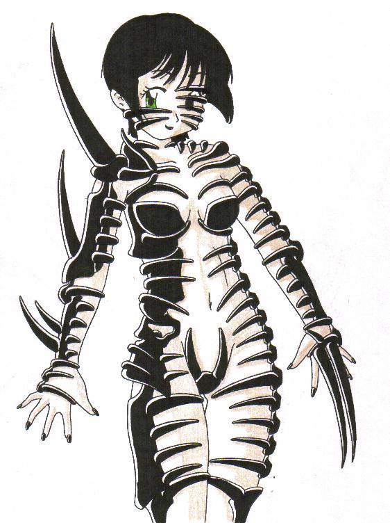 The Bone Maiden by DarkFangDragon