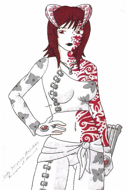 Lady Soriyama Marishka, Princess of Marinus by DarkFangDragon