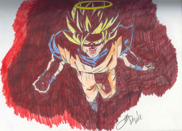 Goku by DarkMistressKari