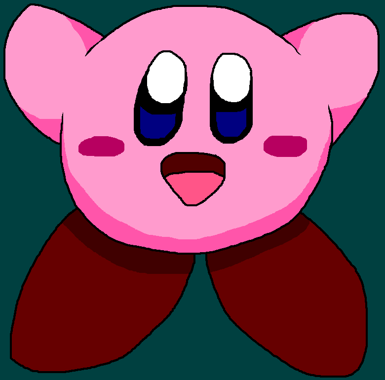Kirby has Big Feet by DarkPeach