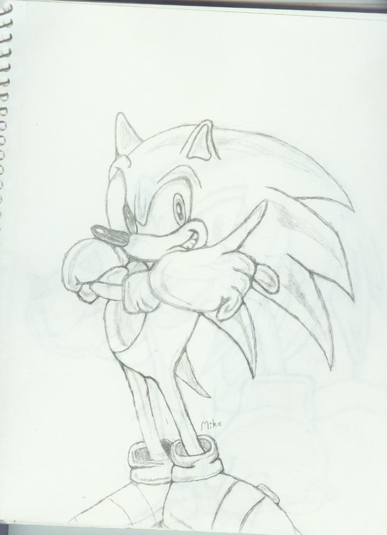 Sonic the Hedgehog by DarkRiku
