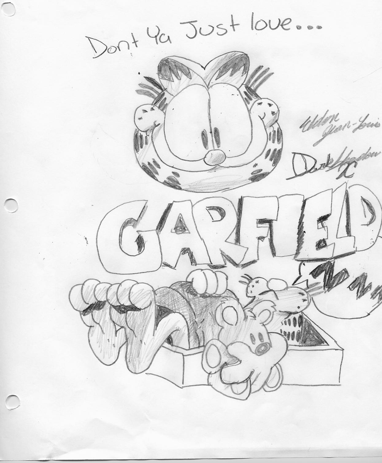 "Garfield" by DarkShadowX