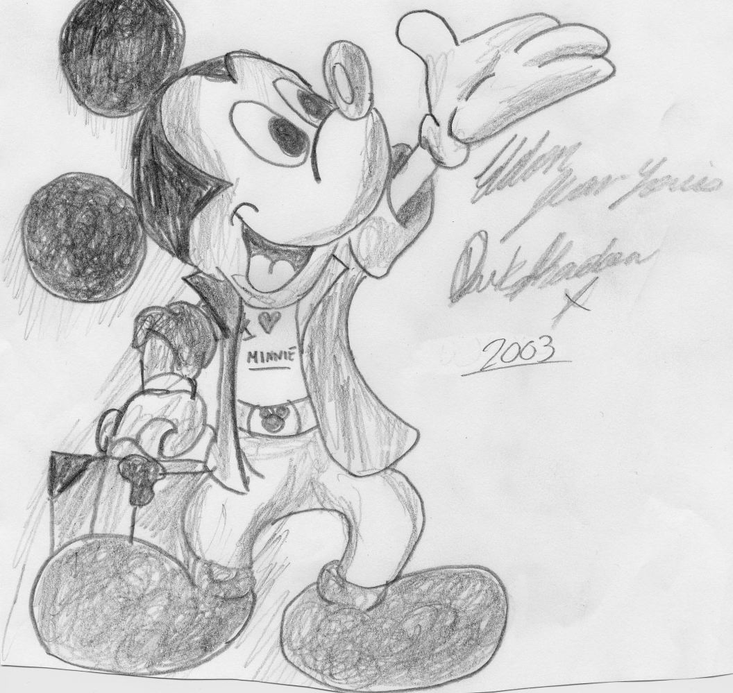 "Mickey Mouse on vaction" by DarkShadowX