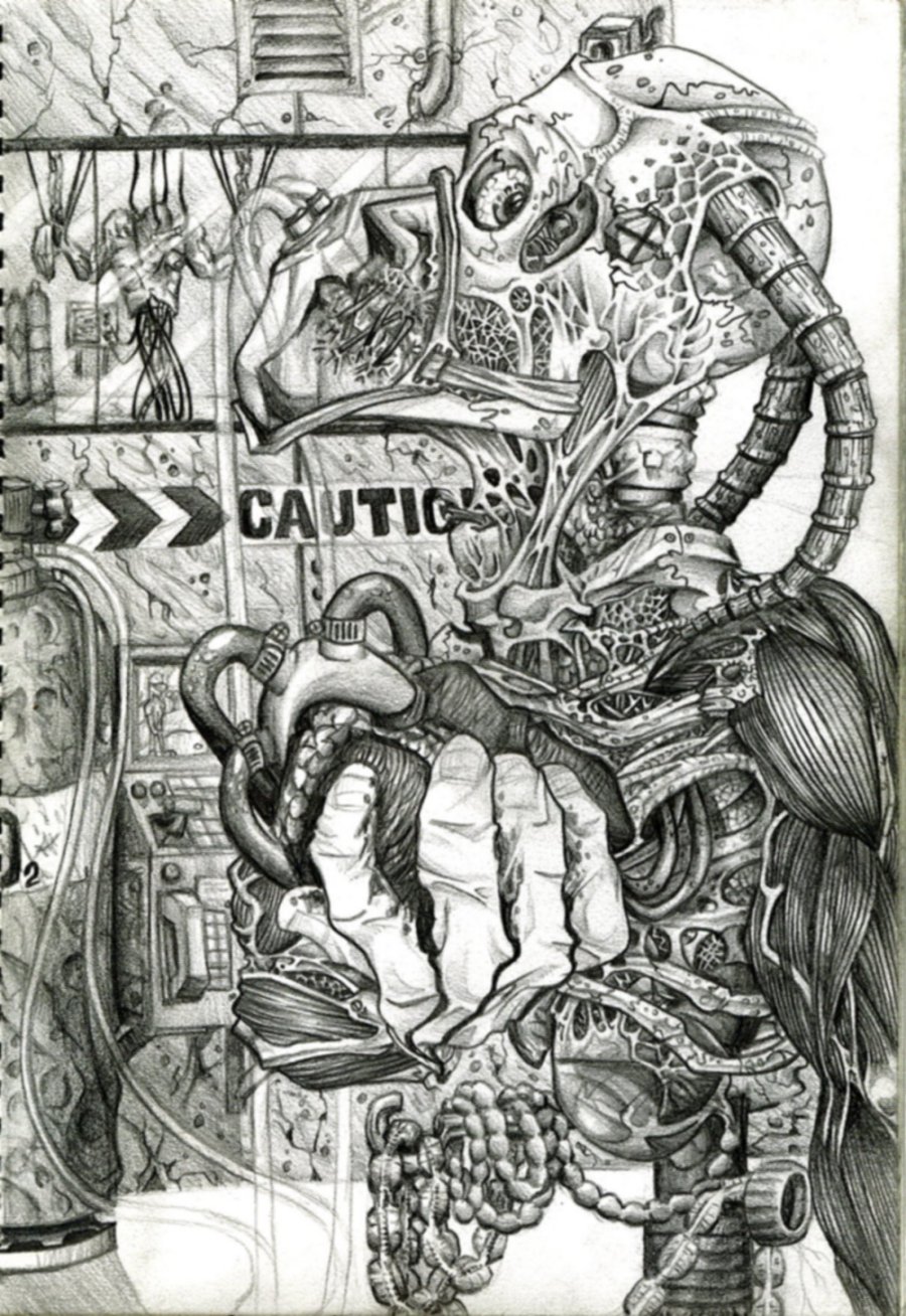 The Skinless Man by DarkSlyde