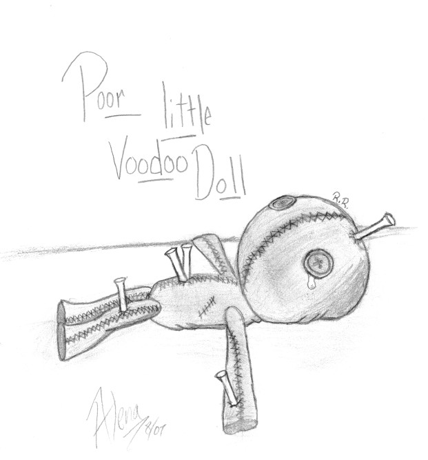 Poor little VooDoo doll by DarkSoulEmperess
