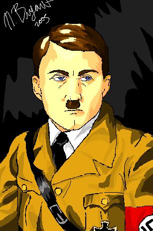 Adolf Hitler by DarkUnicorn