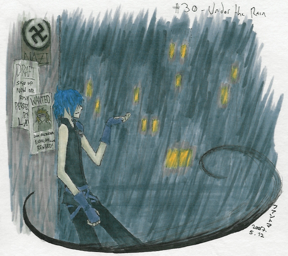 theme 030 - 'Under the Rain' by Dark_Alchemist