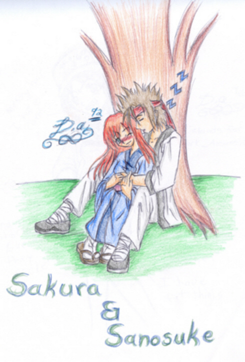 Sakura and Sano by Dark_Assassin92
