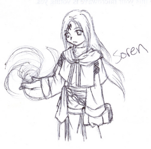 soren... another sketch ^^;; by Dark_Assassin92