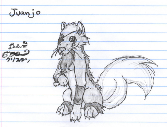 juanjo the fluffy furry thing by Dark_Assassin92
