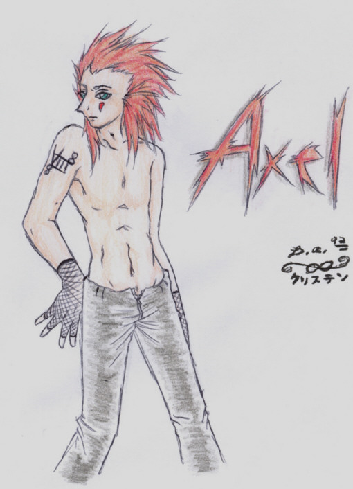 onlyahalfbreed's sexy axel contest by Dark_Assassin92