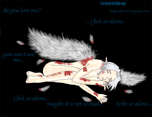 ::+::bishonen angel taru "I feel so alone"::+:: by Dark_Mistress_666