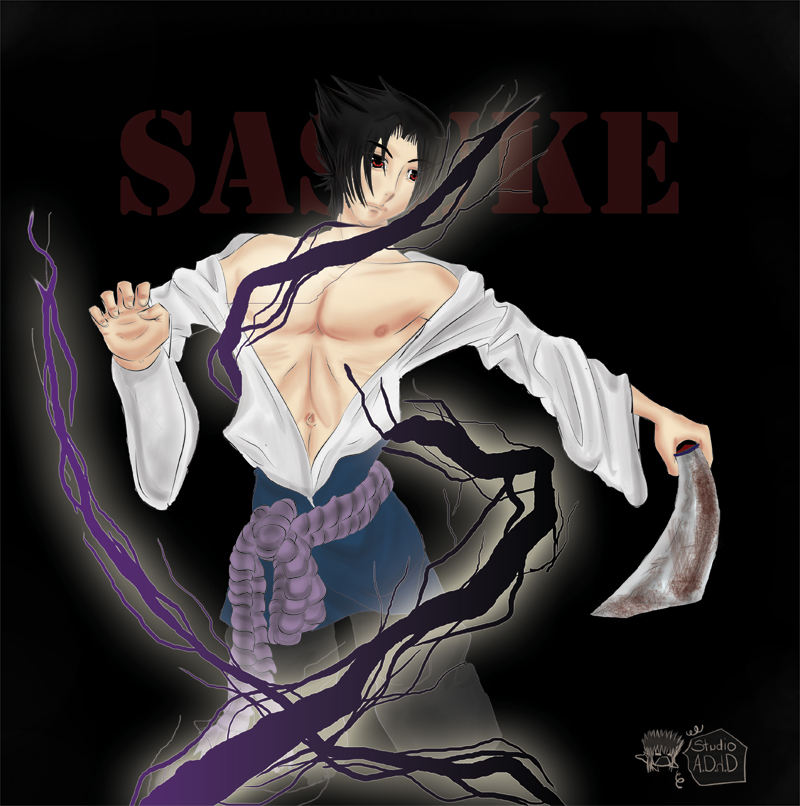 craptastic sasuke fan art by Dark_Mistress_666