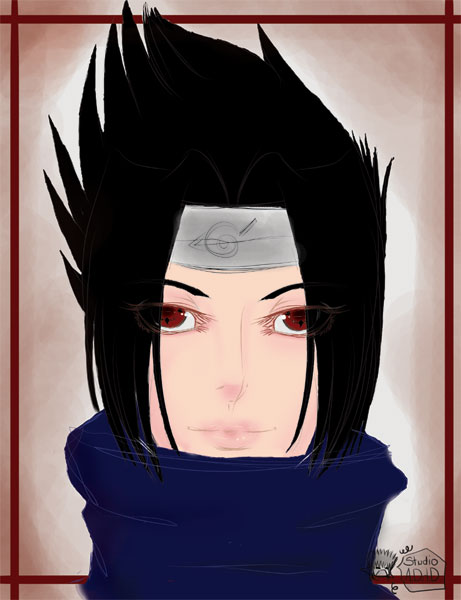 sasuke portrait by Dark_Mistress_666