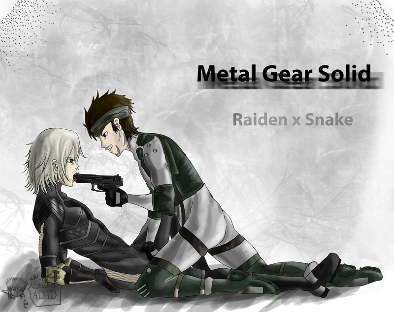 Raiden x Snake. :.Tease.: by Dark_Mistress_666