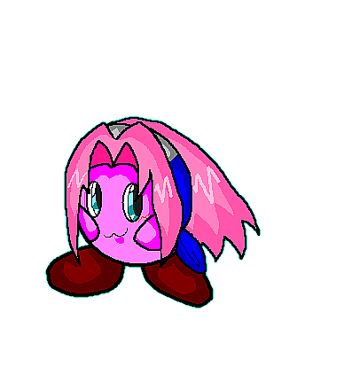 Kirby sucks Sakura by Dark_Rini