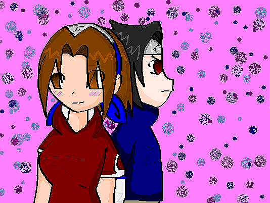 Haruka and Sasuke ^_^ by Dark_Rini