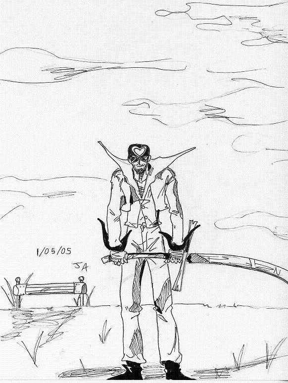 Ryu sketch by Dark_blue