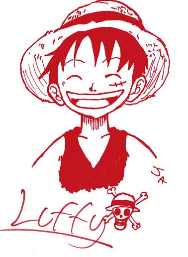 Sharpie Luffy by Dark_blue