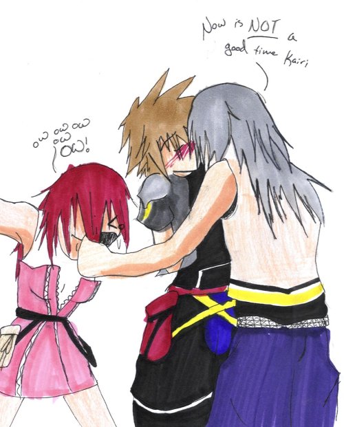 No Is NOT A Good Time Kairi by Darkness76
