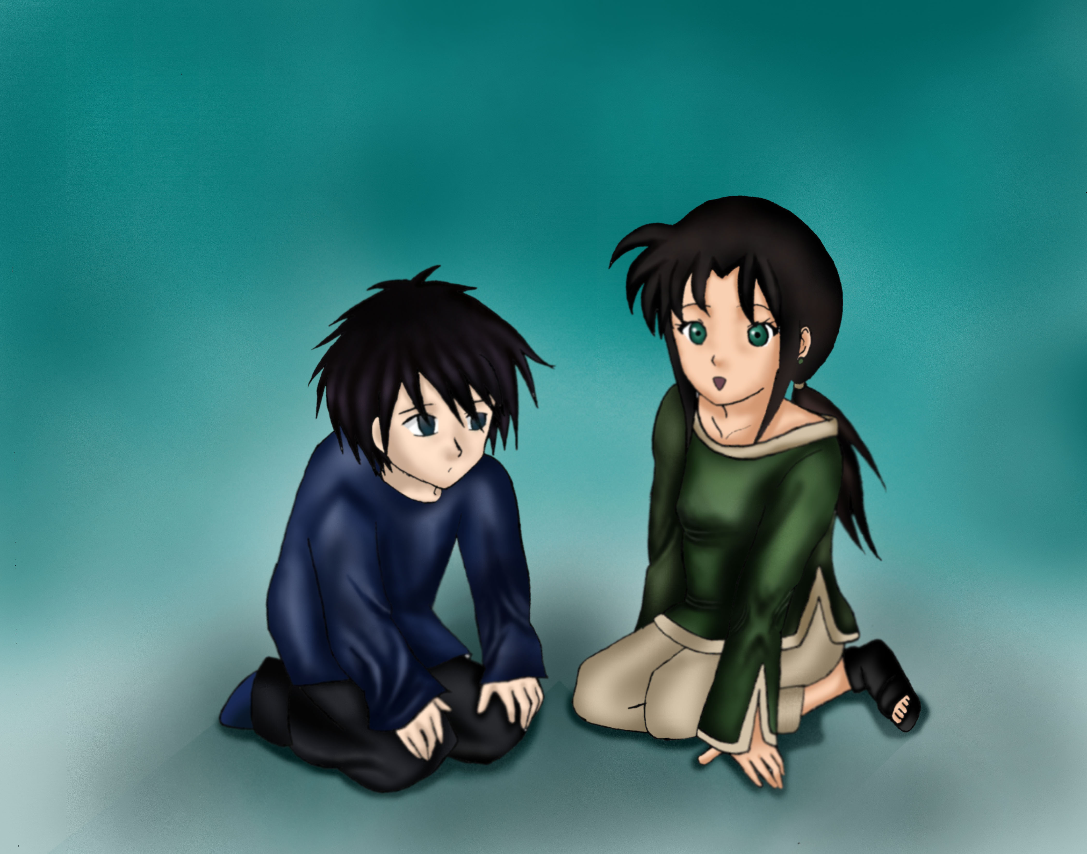 Keiko and Kazuki by DarknessEternity1027