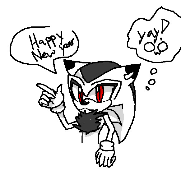 Happy new year! by DarknessTheHedgehog