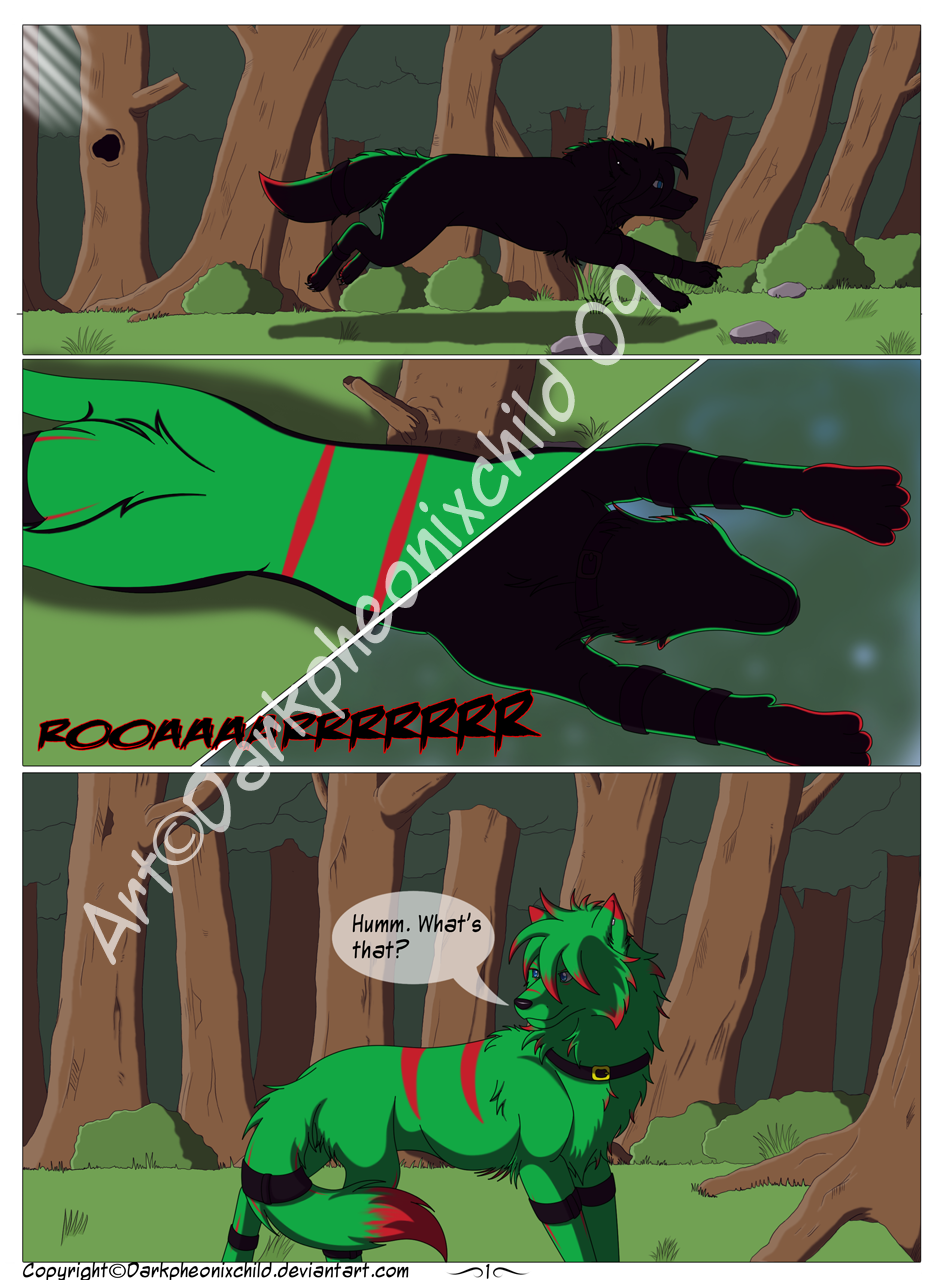 Old comic page one by Darkpheonixchild