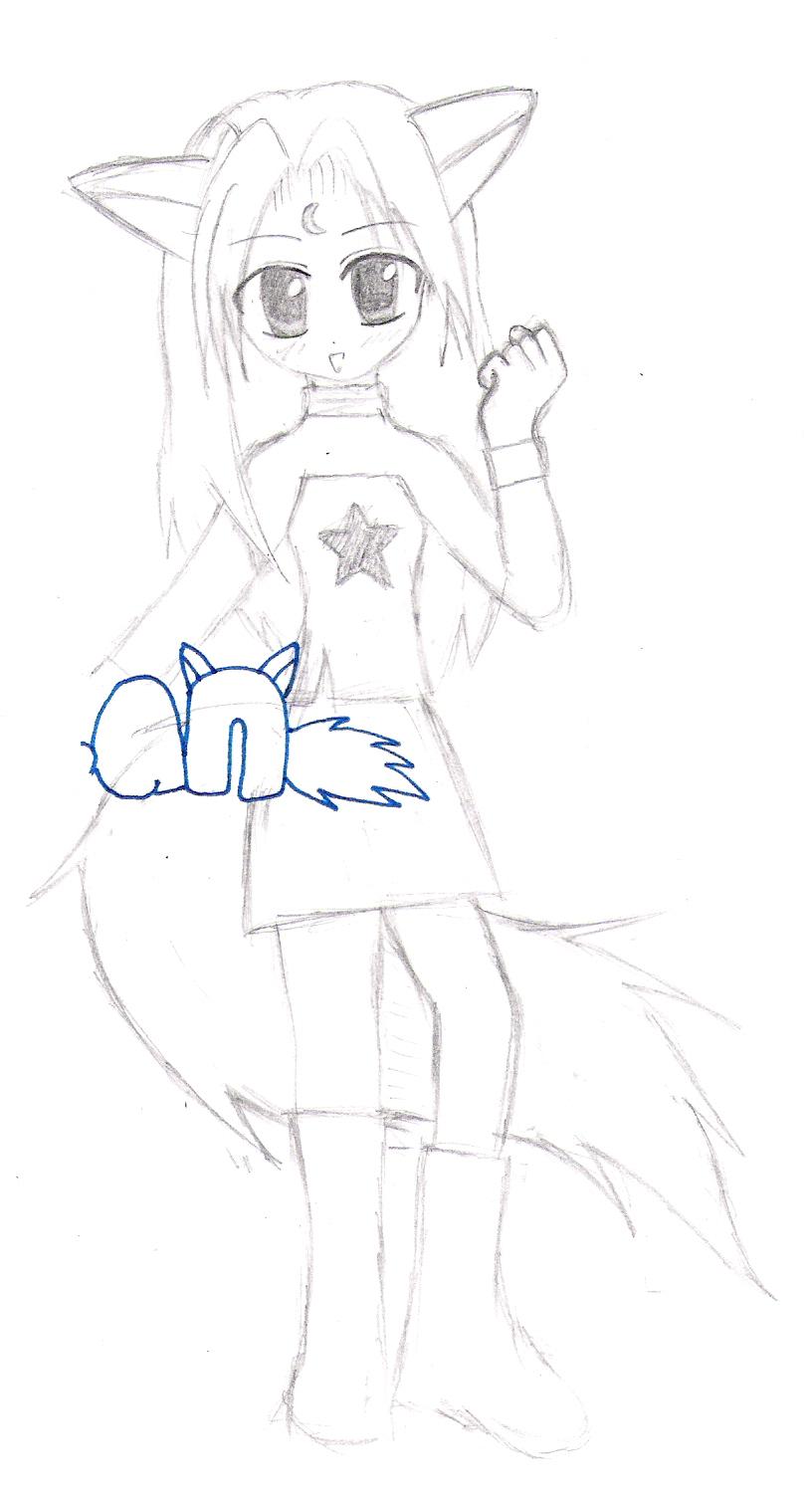 Fox girl by Darksideofme