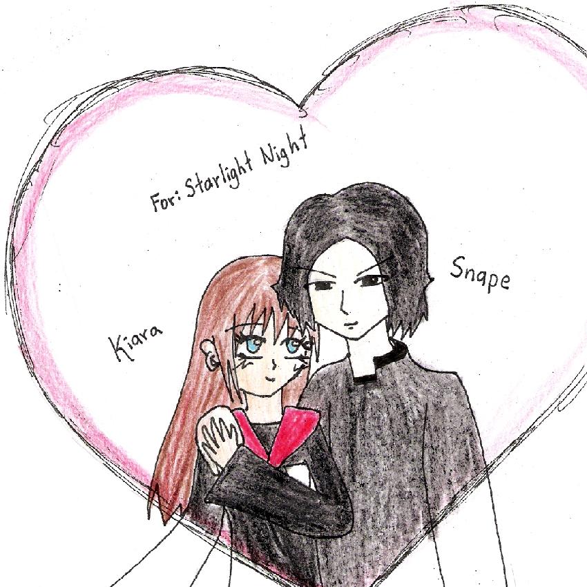 Snape and Kiara for Starlight Night by Darksideofme