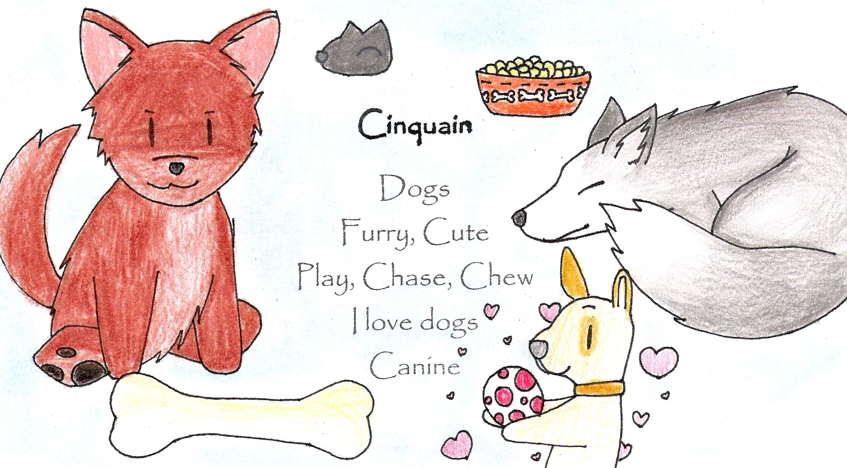 Doggy Cinquian...COLORED lolz XD by Darksideofme