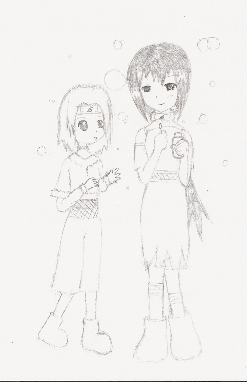 Yuki and Naru OC by Darksideofme