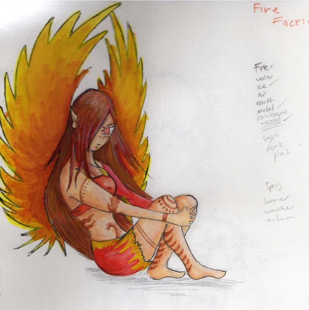Faerie of the Wild Fire by Darksilver
