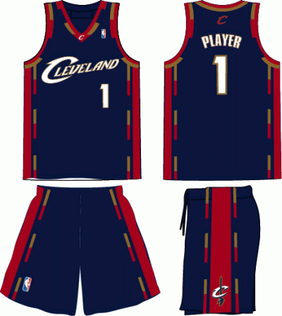 Cleveland Cavs Alt. Uniform by Darkthehedgehog