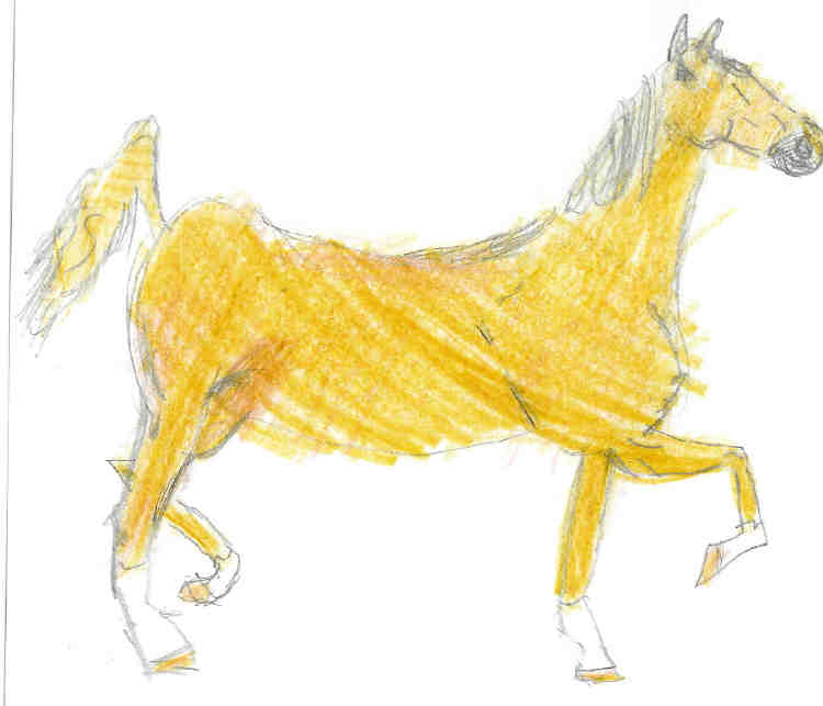 An American Saddlebred by DarthSabro
