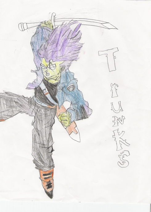 Trunks' more violent side! by Darth_Joosh1016