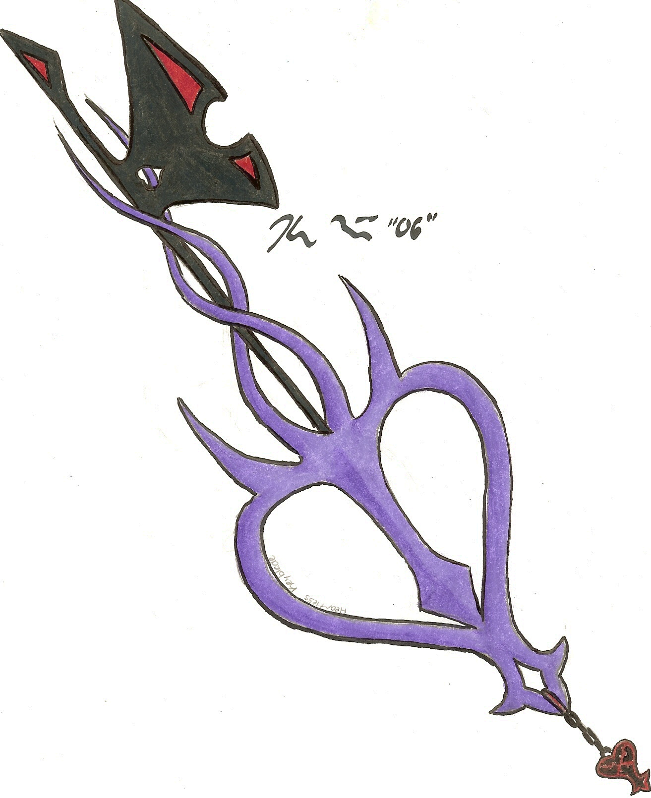Heartless Keyblade by Dasher