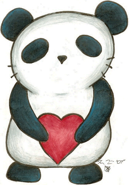 Panda Love by Dasher
