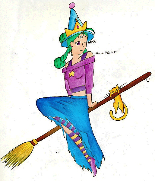 Wanda the Witch *request for lizardwd* by Dasher