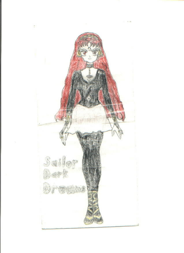 Hand-Drawn Sailor Dark Dreams by Daughter_of_Fire