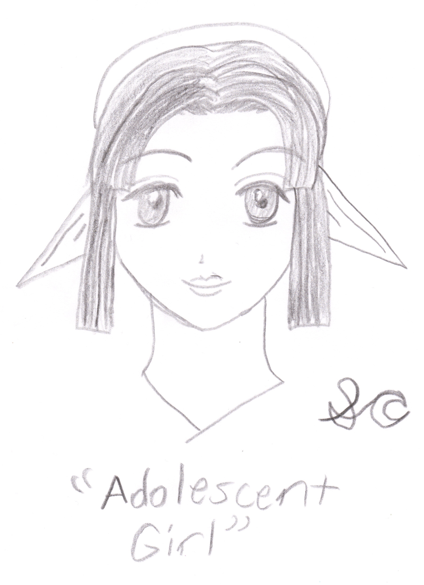 Adolescent Girl by Daughter_of_Fire