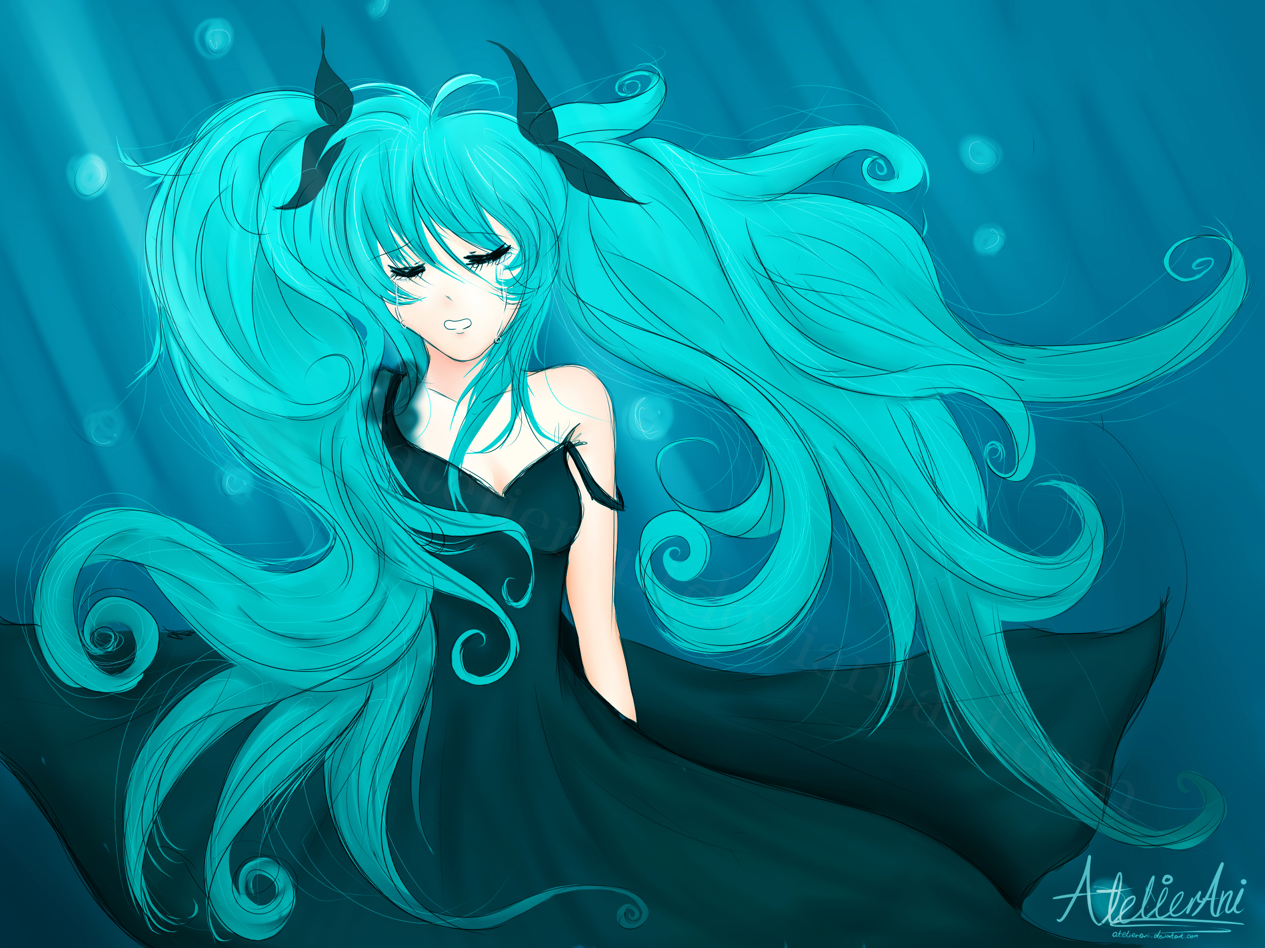 Deep Sea Girl - Vocaloid by DaydreamMythology