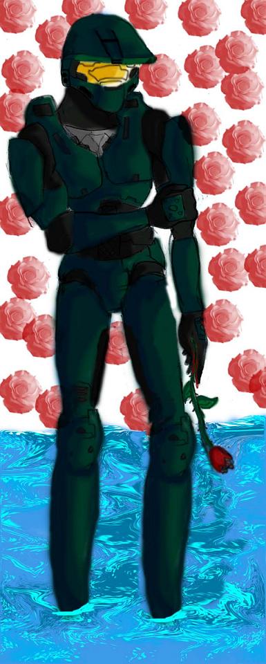 Halo 2: Kiss from a Rose by Deadly_Lycan